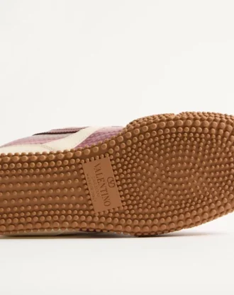 Amphibia-joggesko i gummiert kalveskinn og kalveskinn