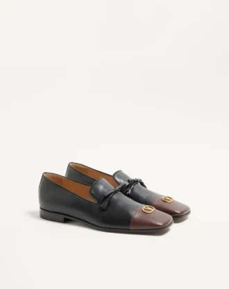 Babouchoes loafers i geiteskinn