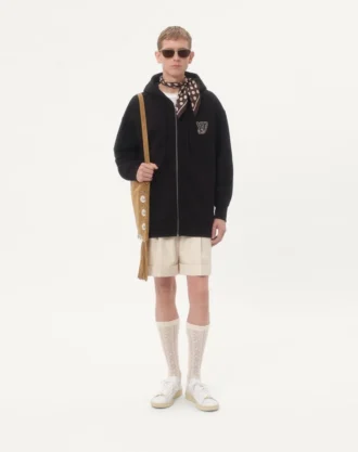 Bomulls-hettegenser med VG-lapp