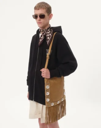 Bomulls-hettegenser med VG-lapp