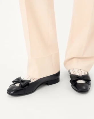 Bowow ballerinasko i geiteskinn