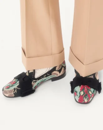 Bowow Loafer i jacquardstoff