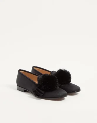 bowow moir fabric moccasin 2 330x417 - Bowow Moir&eacute; Fabric Moccasin