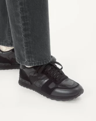 Camouflage Noir Rockrunner-sneakers