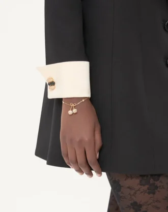 Cherryfic-armbånd i metall og Swarovski®-krystaller