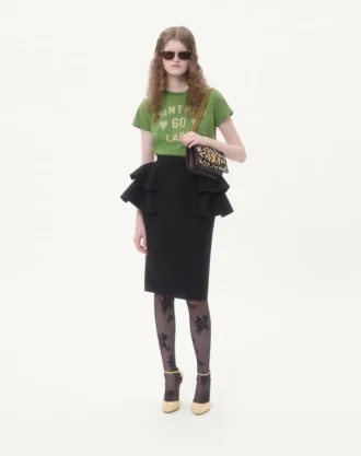 Crepe Couture Midi-skjørt