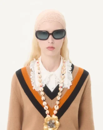 Crepe De Chine-skjorte