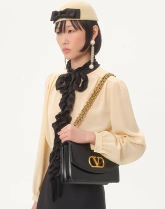 Crepe De Chine-skjorte