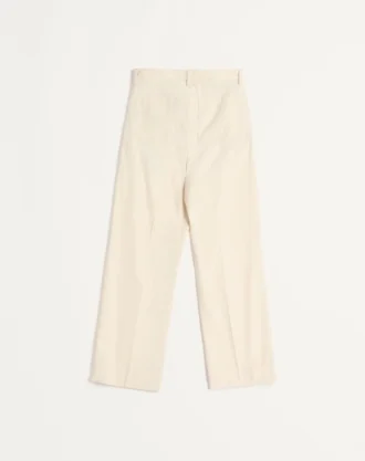 Denimbukser med mansjetter