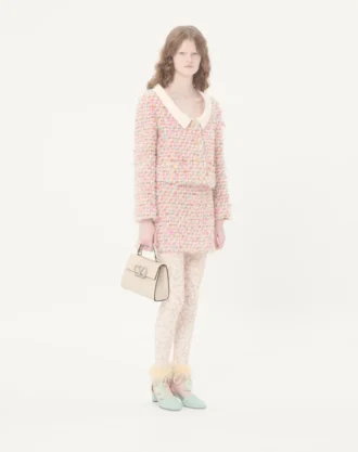 Liten Vsling-håndveske med brodert juvel