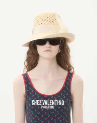 Lycra-badedrakt med Cherryfic-trykk