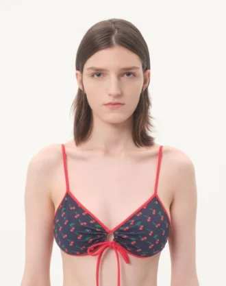 Lycra-bikini med Cherryfic-trykk