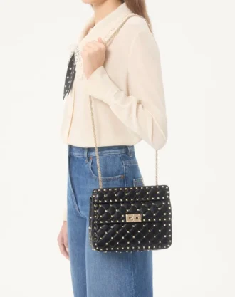 Medium Nappa Rockstud Spike-veske