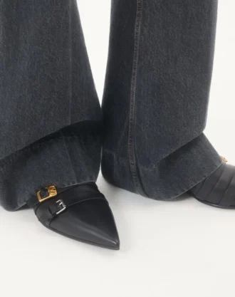 Mockers ankelstøvler i kalveskinn