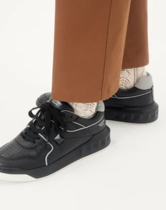 One Stud lavt nappa-sneakers