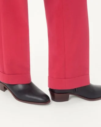 Pat ankelstøvler i kidskinn