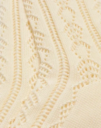 Perforerte bomullssokker med Vlogo