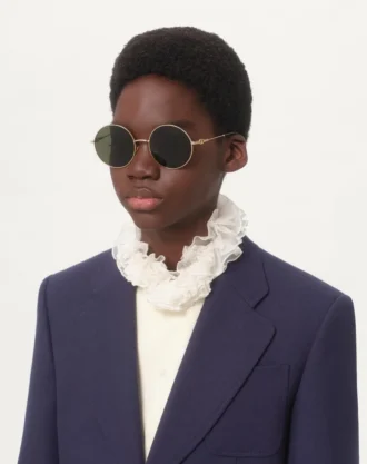 Rund, oversized metallramme