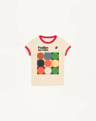 T-skjorte i bomullsjersey med trykk