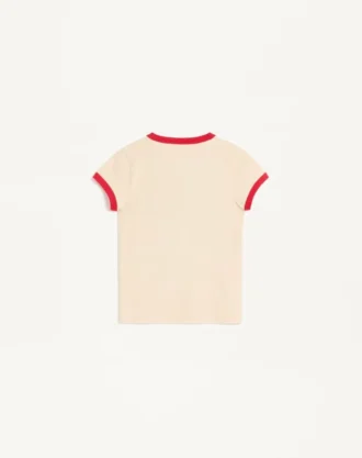 T-skjorte i bomullsjersey med trykk