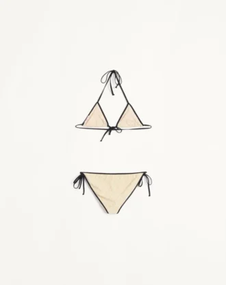 Toute La V Lycra Jacquard-bikini