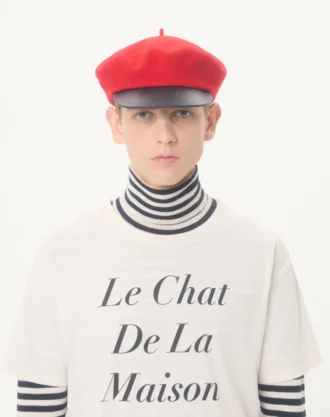 Valentino bomulls-T-skjorte med Le Chat De La Maison Icon Muse Anti Hero-trykk