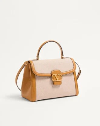 valentino garavani 9to5 canvas hndveske 2 330x417 - Valentino Garavani 9To5 Canvas h&aring;ndveske