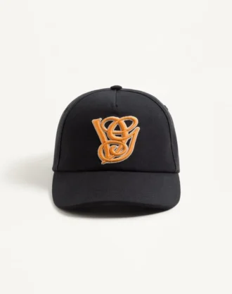 Valentino Garavani baseballcap i bomull med broderi