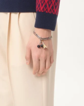 Valentino Garavani Chez Valentino armbånd i metall, emalje og Swarovski®-rhinestones