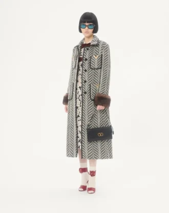 Valentino Garavani DeVain liten skulderveske i nappa