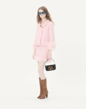 Valentino Garavani Locò liten skulderveske i kalveskinn