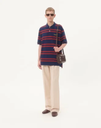 Valentino Garavani Nellcôte skulderveske i semsket skinn