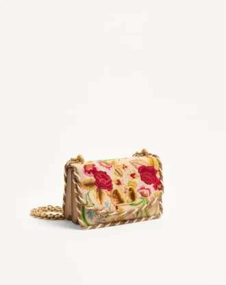 Valentino Garavani Vain liten brodert skulderveske