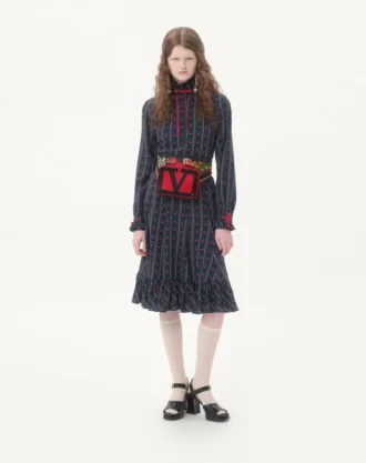 Valentino Garavani Viva Superstar belteveske i nappa