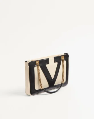 Valentino Garavani Viva Superstar liten shoppingveske i nappaskinn