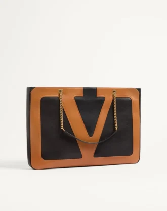 Valentino Garavani Viva Superstar Nappa Leather Shopper