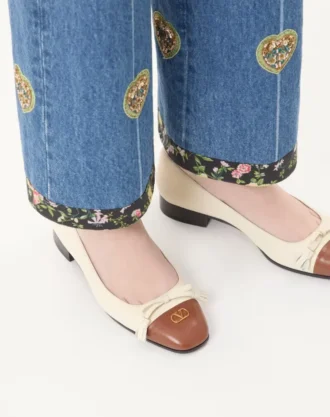 Valet Du Roi ballerinasko i kidskinn 25 mm Valet Du Roi ballerinasko i kidskinn 25 mm