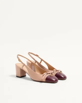 Valet Du Roi Kidskin Slingback Pumps 60Mm