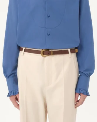 Vlogo Signature kalveskinnbelte 20 mm