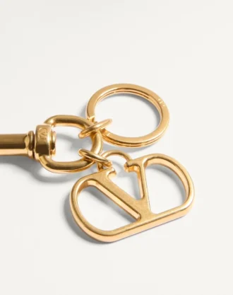 Vlogo Signature metallveskeanheng med nøkkelring